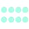 8pcs Silicone Luggage Wheel Protector Rings For Quiet And Smooth Travel 10