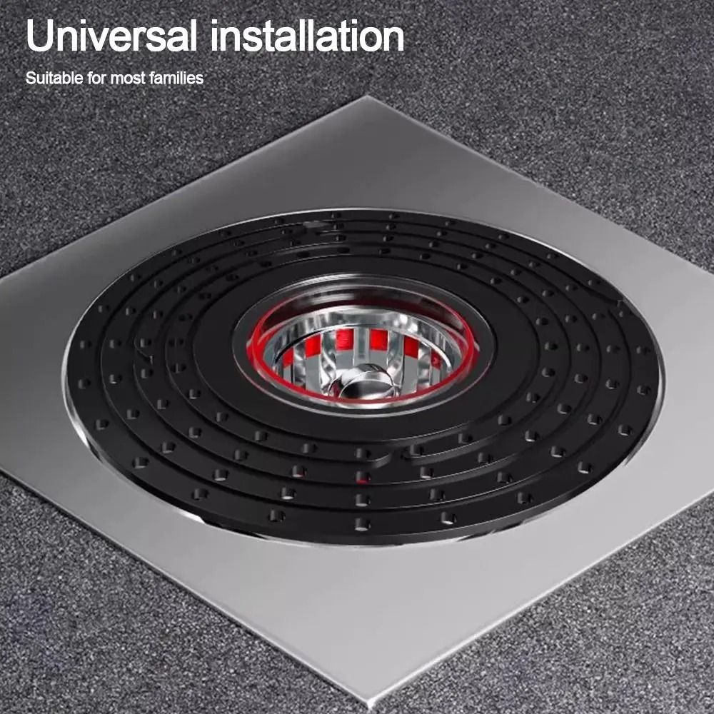 SelfClosing Anti Odor Floor Drain Core With Insect Proof Filter For Bathroom And Toilet 2