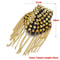 Punk Chain Tassel Shoulder Epaulet Brooch Pair With Rivet Metal Statement Design 2