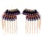 Punk Chain Tassel Shoulder Epaulet Brooch Pair With Rivet Metal Statement Design 9