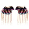 Punk Chain Tassel Shoulder Epaulet Brooch Pair With Rivet Metal Statement Design 9