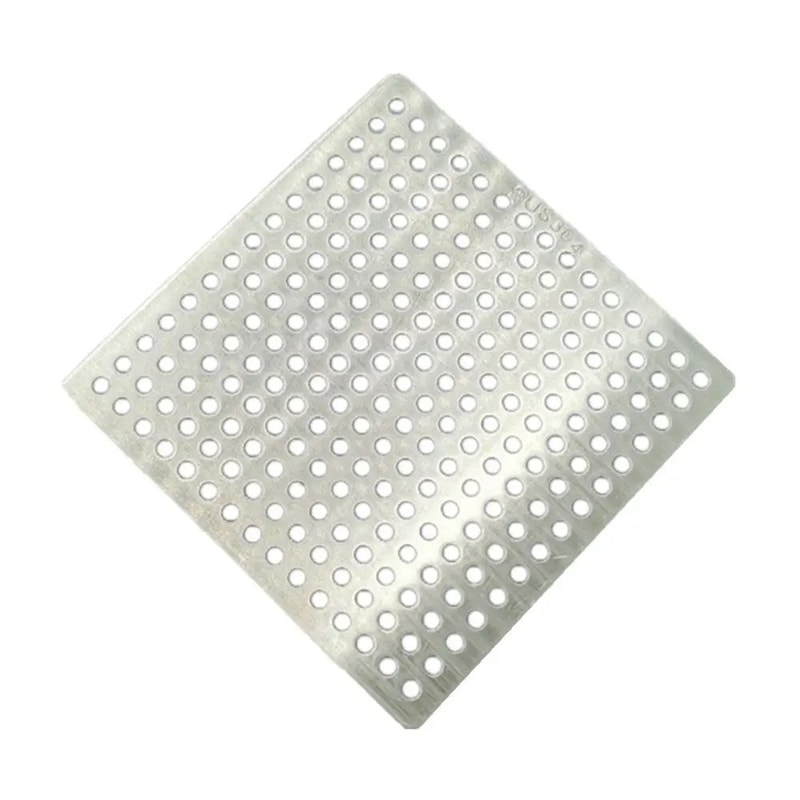 Stainless Steel Square Floor Drain Cover With Hair Catcher Filter For Bathroom And Kitchen 3