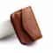 Portable PU Leather Folding Glasses Case With Belt Clip Wearable Eyewear Holder 9