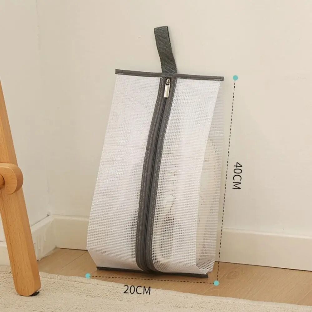 Portable Waterproof Boot Storage Bag Dustproof Travel Shoe Organizer With Zipper Closure 9