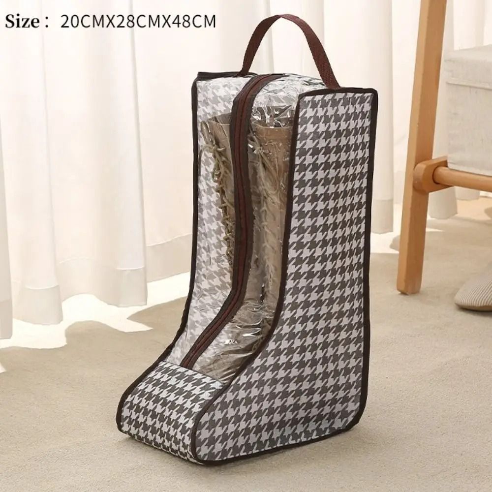 Portable Waterproof Boot Storage Bag Dustproof Travel Shoe Organizer With Zipper Closure 14