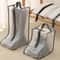 Portable Waterproof Boot Storage Bag Dustproof Travel Shoe Organizer With Zipper Closure 2