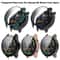 Full Coverage Xiaomi Mi Watch Case With Tempered Glass Screen Protector Clear PC Shield 0