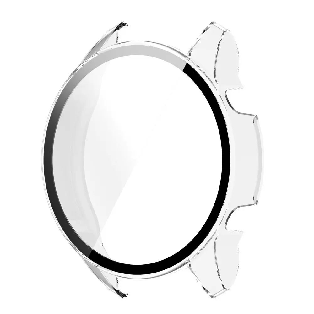 Full Coverage Xiaomi Mi Watch Case With Tempered Glass Screen Protector Clear PC Shield 10