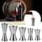 Stainless Steel Double Cocktail Jigger Measuring Cup For Home Bar Mixology 0