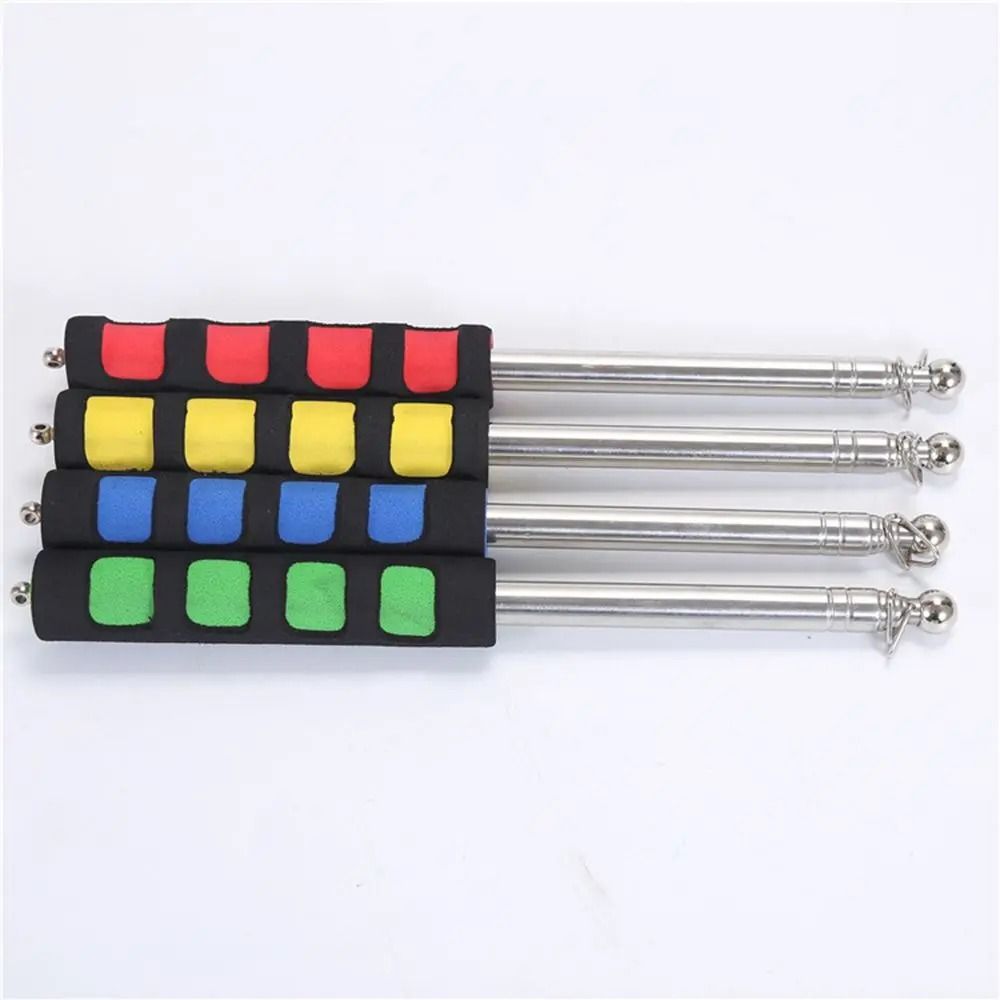 Portable Stainless Steel Telescopic Flagpole For Tour Guides Teachers Outdoor Events 5