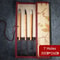 Retro Bamboo Calligraphy Brush Roll Up Case For Painting Art Supplies 10