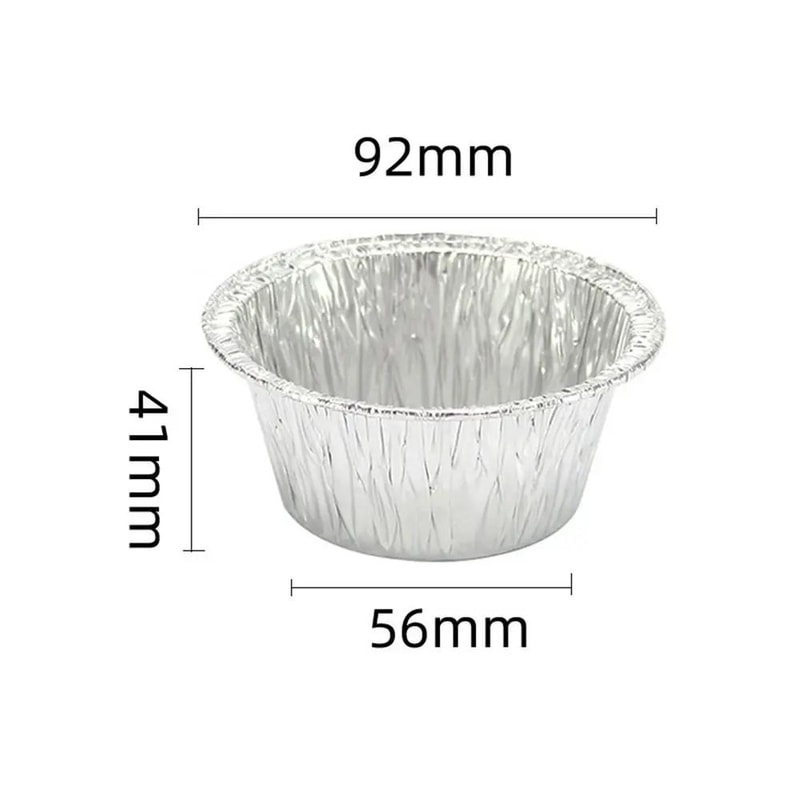 50pcs NonStick Foil Cupcake Liners For Muffins Cupcakes Party Baking 9