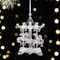 Transparent Acrylic Angel Christmas Tree Hanging Ornament Decor 9