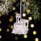 Transparent Acrylic Angel Christmas Tree Hanging Ornament Decor 10