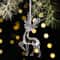 Transparent Acrylic Angel Christmas Tree Hanging Ornament Decor 6