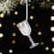 Transparent Acrylic Angel Christmas Tree Hanging Ornament Decor 8