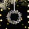 Transparent Acrylic Angel Christmas Tree Hanging Ornament Decor 15