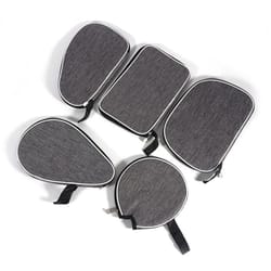 portable table tennis paddle case bag with belt for single racket