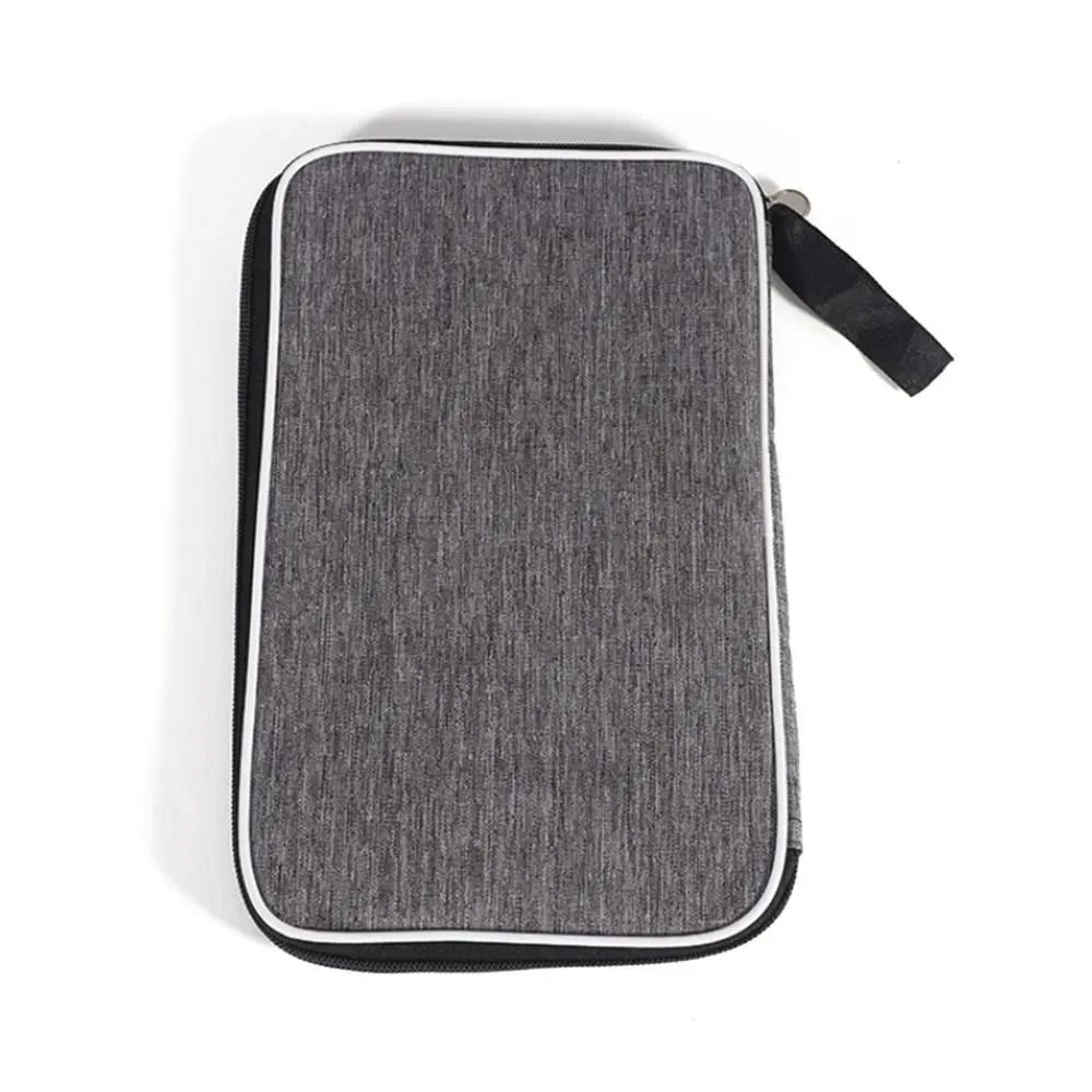Portable Table Tennis Paddle Case Bag With Belt For Single Racket 1