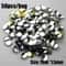 50PCS Smooth Nickel Fishing Spinner Blades For DIY Lure Making 7
