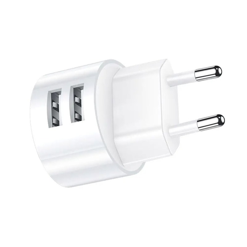 Mini Dual USB Wall Charger 5V 21A Fast Charging Travel Adapter 7