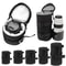 Deluxe Waterproof DSLR Camera Lens Bag With Soft Padded Protection 0