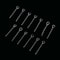 50PCS Carp Fishing Bait Spike Pins For Hair Rig Boilie Setup 3