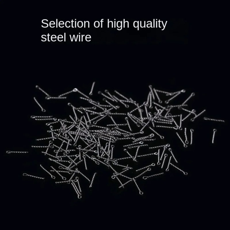 50PCS Carp Fishing Bait Spike Pins For Hair Rig Boilie Setup 4