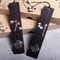 Chinese Style Ebony Wooden Bookmark With Retro Carved Design 2