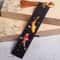 Chinese Style Ebony Wooden Bookmark With Retro Carved Design 3