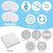 Soft Absorbent G Tube Pads Holder Covers For Feeding Tube Care 2