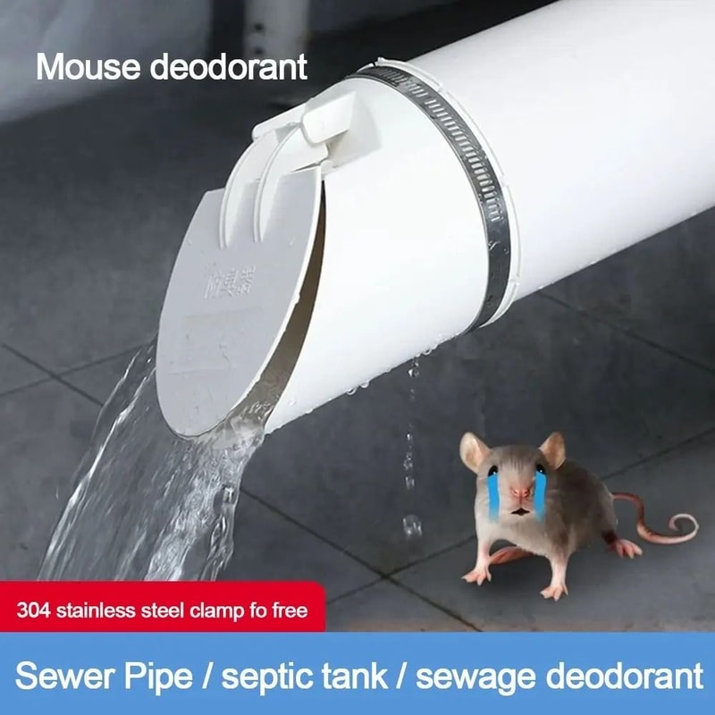Anti Odor Roof Drain Cover For Drainage Pipes Insect Proof Rain Pipe Cap 0