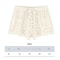 Womens Boho Crochet LaceUp Shorts With High Waist Design 5