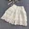 Womens Boho Crochet LaceUp Shorts With High Waist Design 8