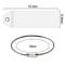 Waterproof Cruise Luggage Tag Holder With Zip Seal Steel Loops 5