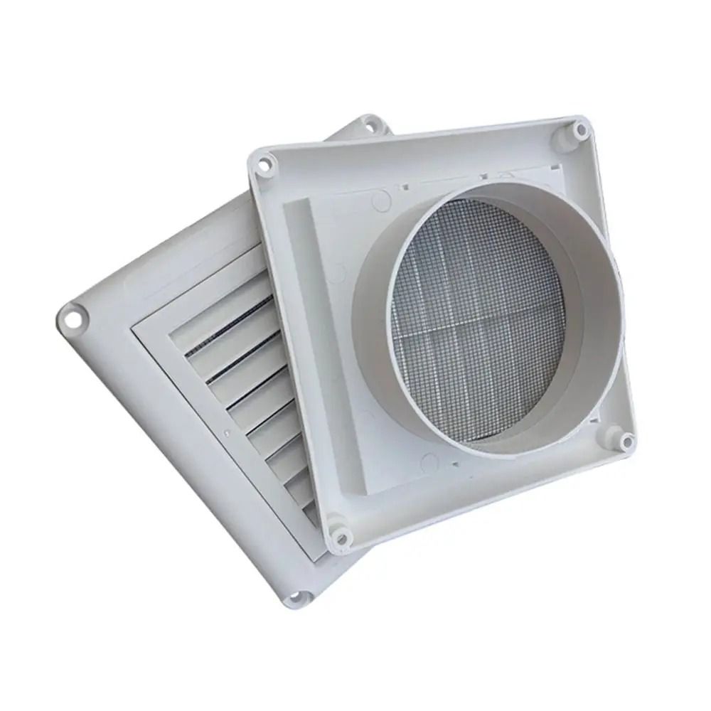 PP Wall Air Vent Grille Cover With Flaps For Heating Cooling Ventilation 1