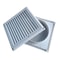 PP Wall Air Vent Grille Cover With Flaps For Heating Cooling Ventilation 3