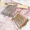 Elegant Gold Rhinestone Safety Pin Brooch For Sweaters Shawls Hats 3