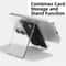 Transparent MagSafe Card Holder Wallet With Stand For IPhone 171615141312 4