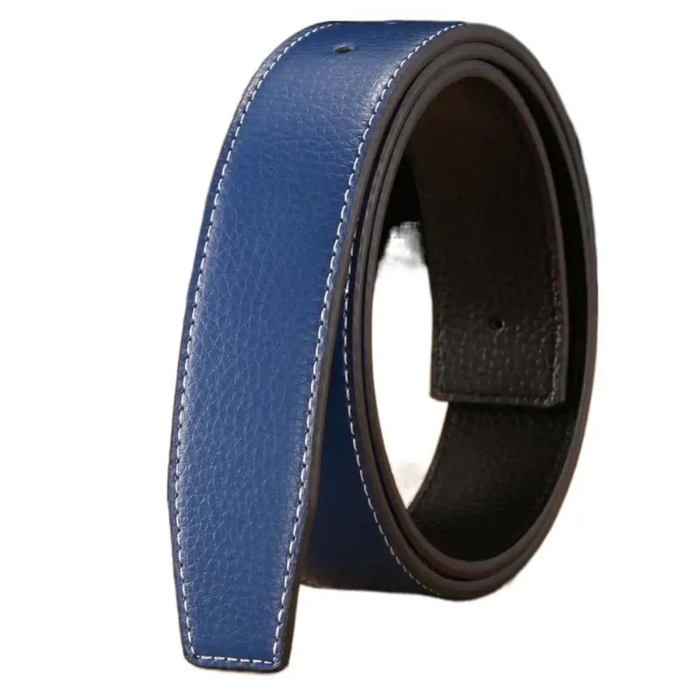 37cm Genuine Leather Replacement Belt Strap For Jeans Trousers 10