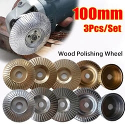 wood grinding wheel disc set for angle grinder wood carving & sanding