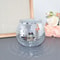 Silver Mirror Disco Ball Flower Pot Vase For Modern Home Decor 6