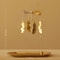 Gold Rotating Tealight Candle Holder For Romantic Wedding Home Decor 9