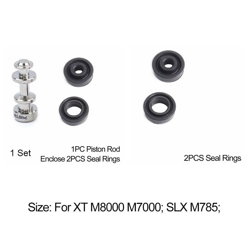 Titanium Alloy Bike Brake Lever Piston Repair Kit For Shimano XT M8000 M7000 SLX M785 4