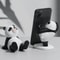 Cute Panda Resin Phone Stand Figurine For Desk Home Decor 0