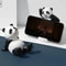 Cute Panda Resin Phone Stand Figurine For Desk Home Decor 2