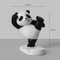 Cute Panda Resin Phone Stand Figurine For Desk Home Decor 7