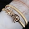 Womens Luxury Elastic Gold Leaf Chain Waist Belt For Dresses Fashion Styling 2