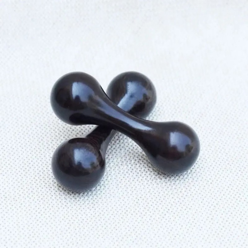 Wooden Finger Gyro Stress Relief Toy Rosewood Ebony Fidget Spinner 1