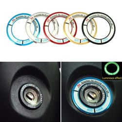 luminous alloy car ignition switch cover for toyota corolla & levin